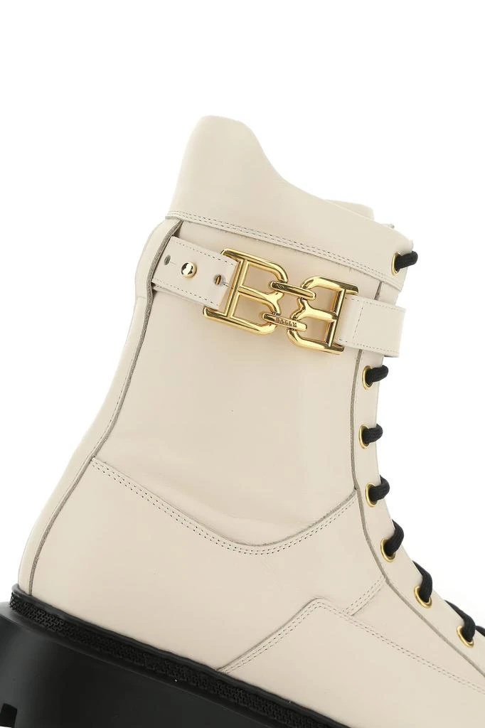 商品Bally|Ivory leather Gioele boots,价格¥3590,第3张图片详细描述
