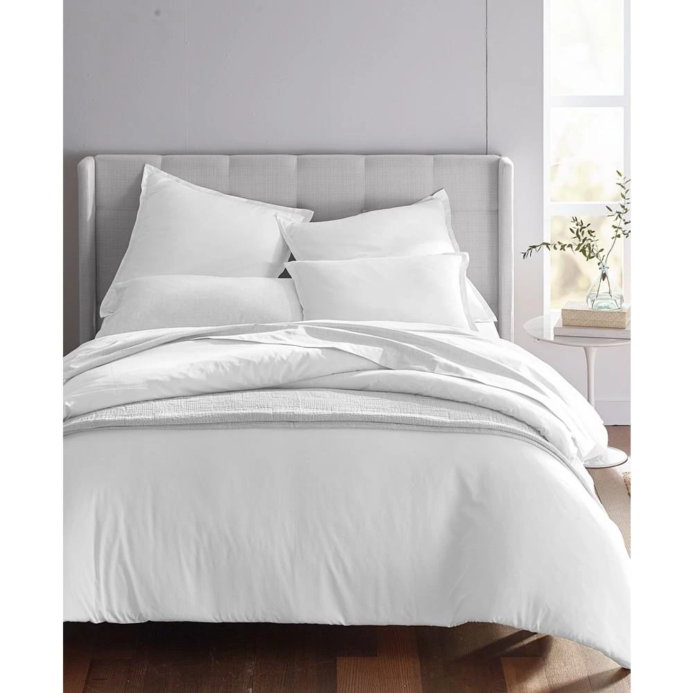 商品Oake|Solid Reversible Cotton Tencel 3-Pc. Duvet Cover Set, Full/Queen, Created for Macy's,价格¥1085,第1张图片