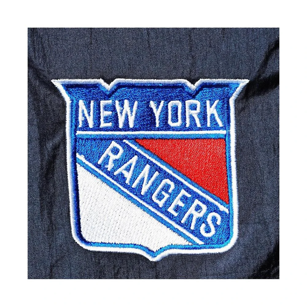 商品Outerstuff|Girls Youth Navy New York Rangers Fan Gear Sherpa Full-Zip Jacket,价格¥423,第3张图片详细描述