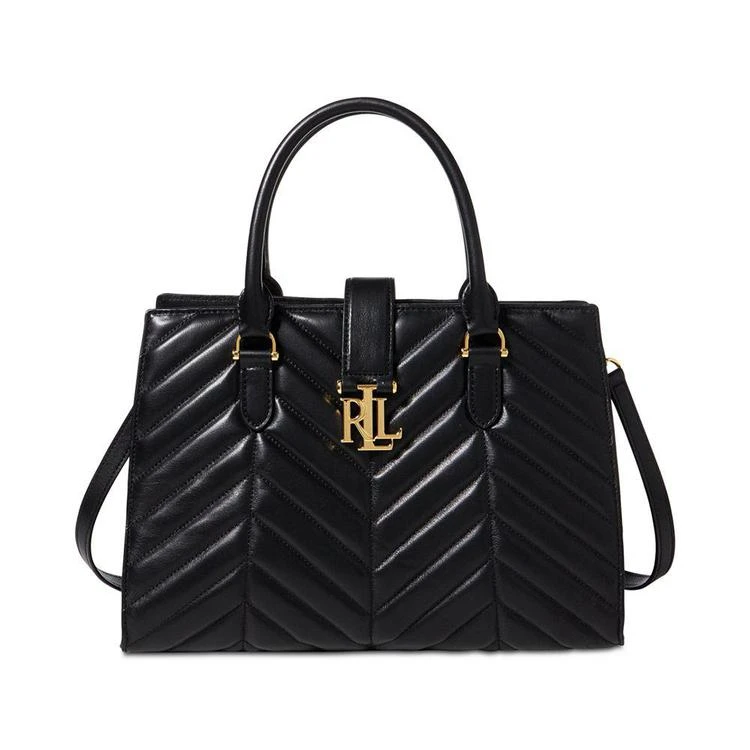 商品Ralph Lauren|Quilted Brigitte II 迷你手提包,价格¥1235,第1张图片