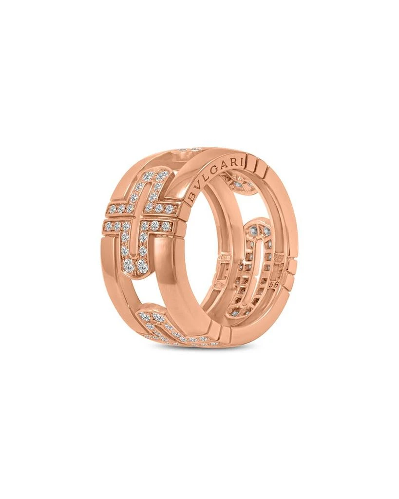 商品BVLGARI|18K Rose Gold 0.80 ct. tw. Diamond Ring,价格¥37577,第2张图片详细描述