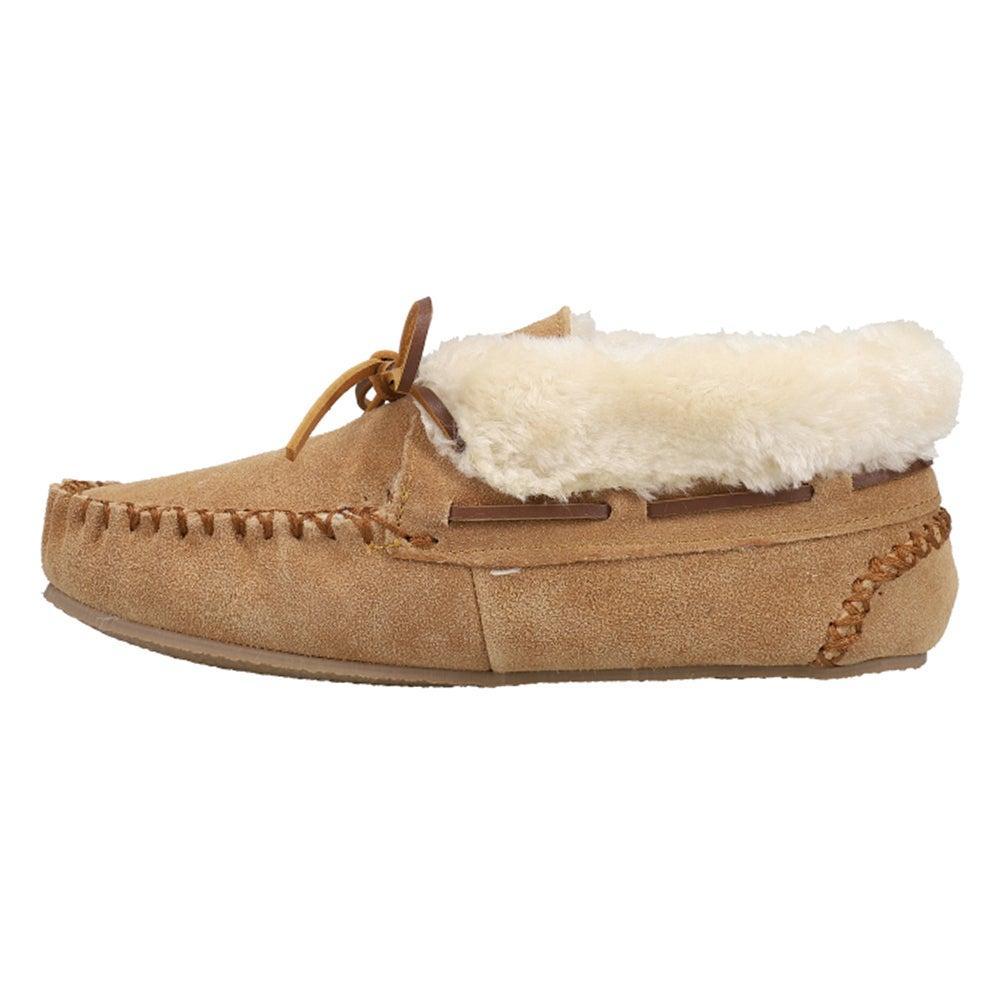 商品Minnetonka|Chrissy Moccasin Slippers,价格¥331,第5张图片详细描述