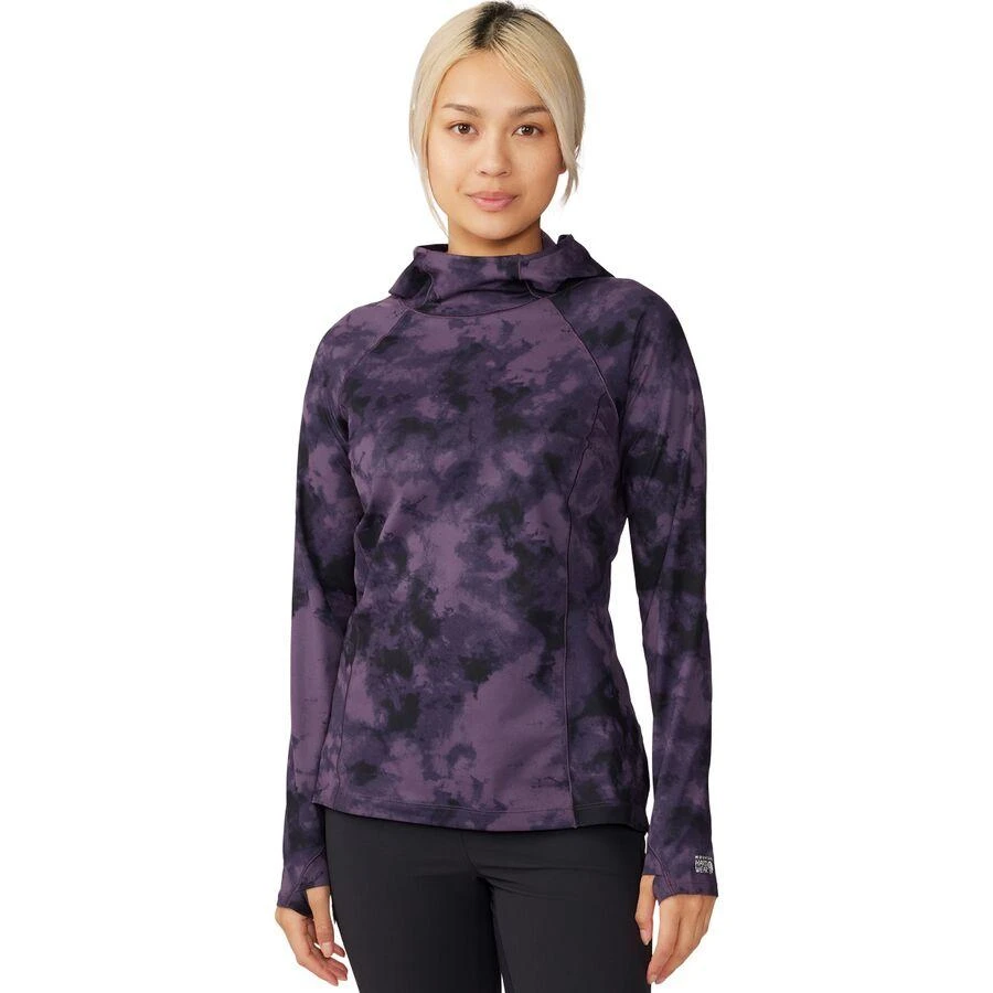 商品Mountain Hardwear|Mountain Stretch Long-Sleeve Hooded Top - Women's,价格¥407,第1张图片