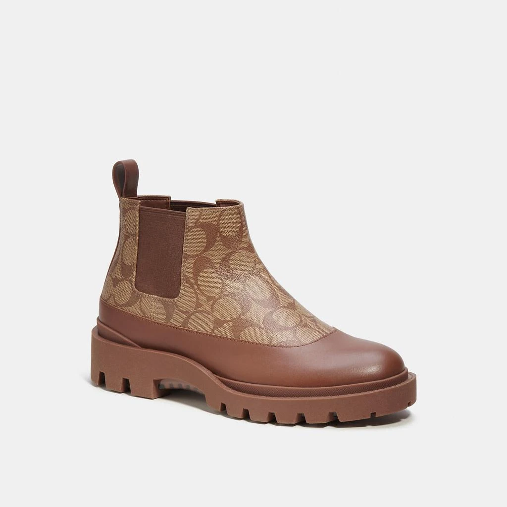Coach Outlet Citysole Chelsea Boot In Signature Canvas 商品