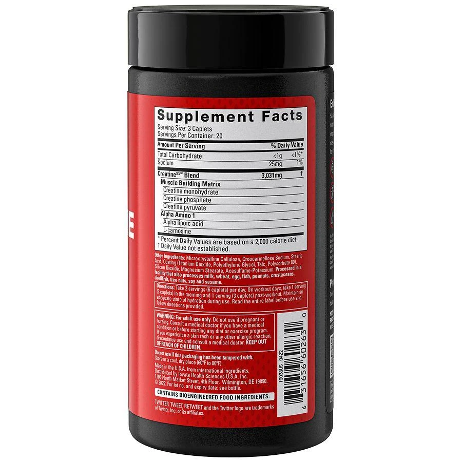 商品Six Star|Elite Series Creatine X3 Caplets,价格¥108,第4张图片详细描述