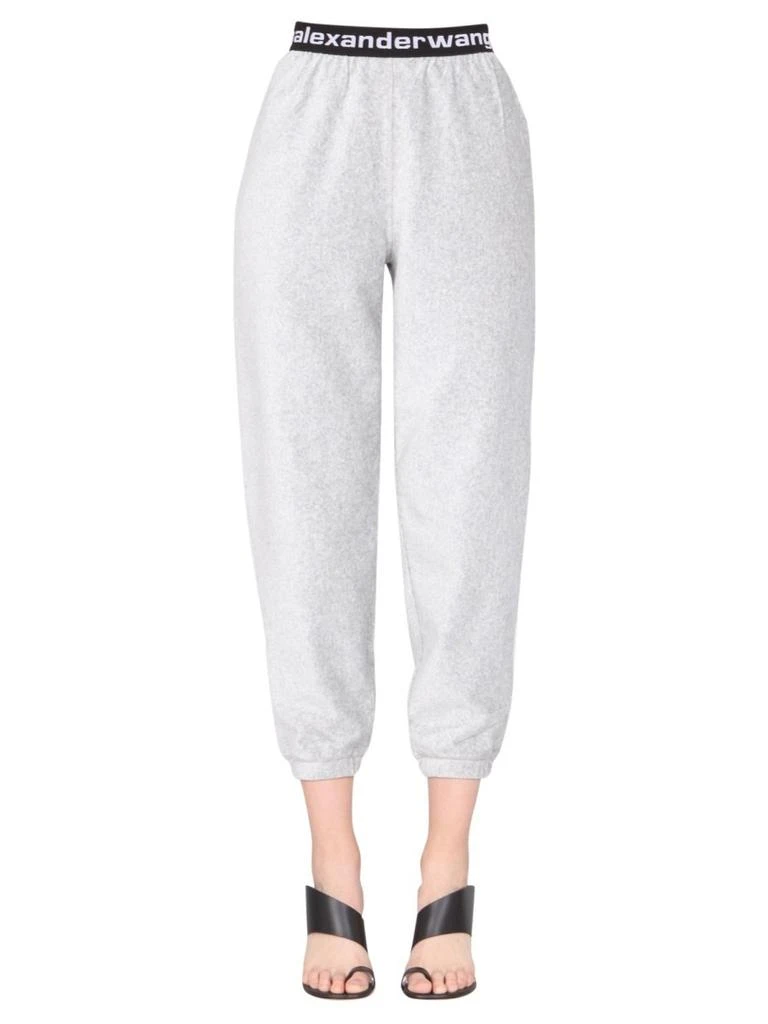 商品Alexander Wang|Alexander Wang Logo Waistband Sweatpants,价格¥1300,第1张图片