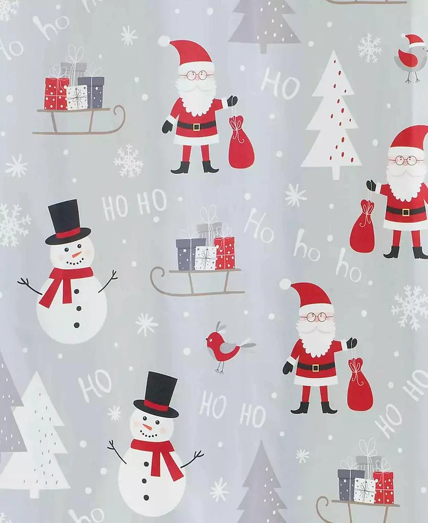 商品Avanti|Ho Ho Ho Shower Curtain, 72" x 72",价格¥210,第2张图片详细描述