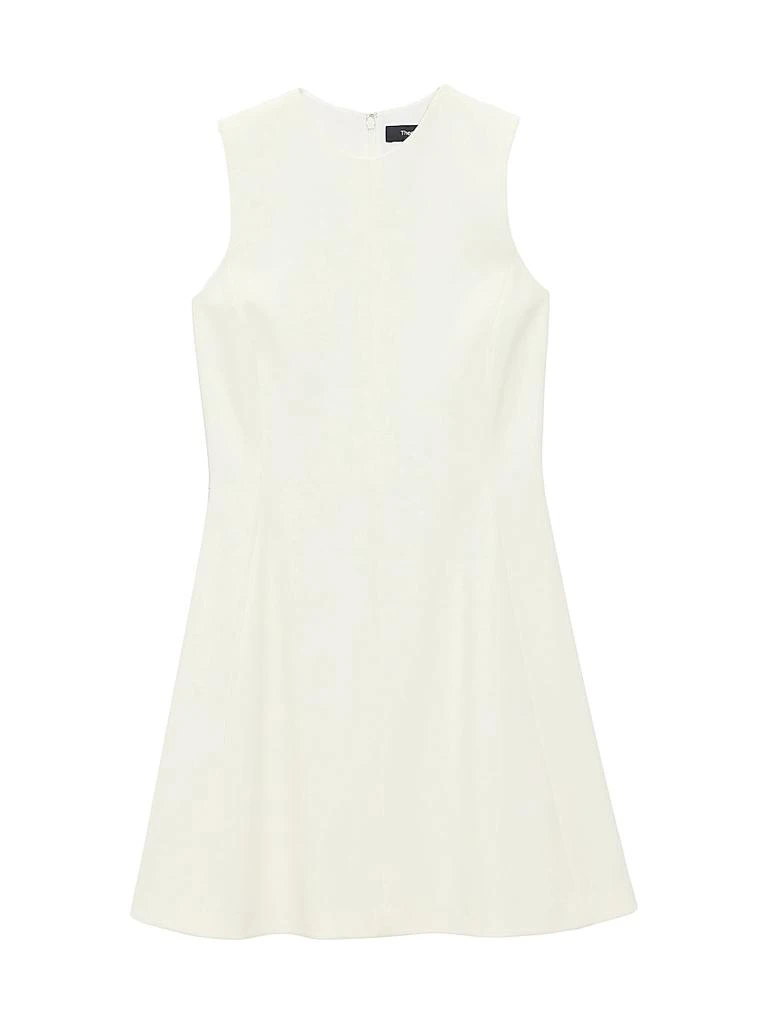商品Theory|Crêpe Sleeveless Flare Minidress,价格¥874,第1张图片