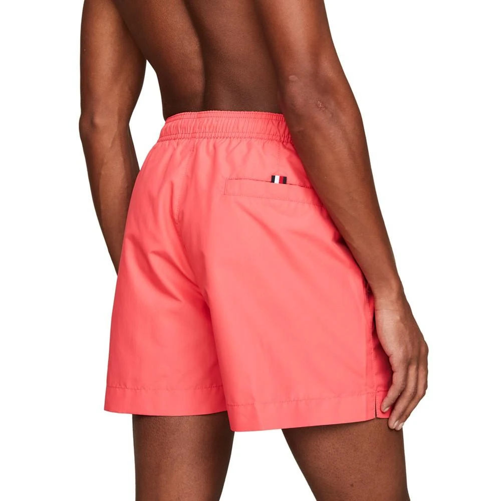 商品Tommy Hilfiger|Men's Drawstring Logo 7" Swim Trunks,价格¥136,第2张图片详细描述