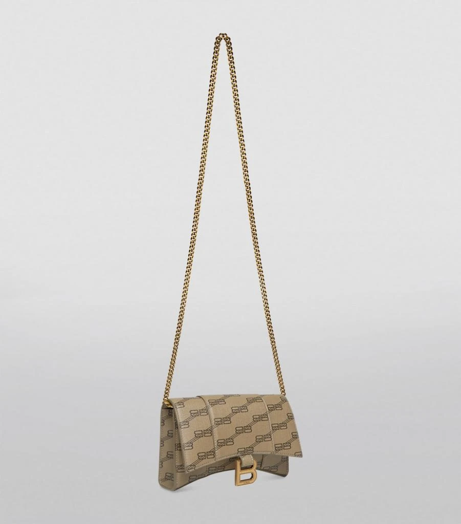 商品Balenciaga|Leather Hourglass Chain Wallet,价格¥11488,第5张图片详细描述