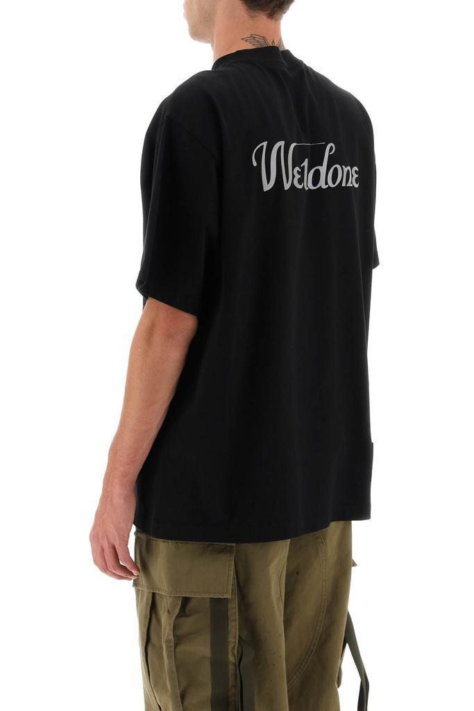 商品We11done|REFLECTIVE LOGO T-SHIRT,价格¥1135,第6张图片详细描述