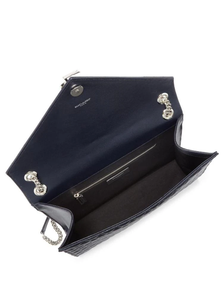 商品Yves Saint Laurent|Large Monogram Tri-Quilted Leather Shoulder Bag,价格¥19408,第2张图片详细描述