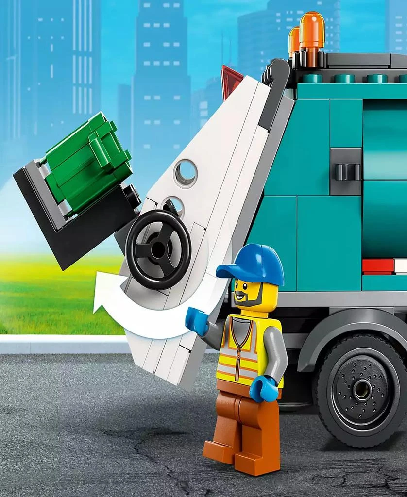 商品LEGO|City Great Vehicles Recycling Truck 60386 Toy Building Set with 3 Minifigures,价格¥149,第2张图片详细描述