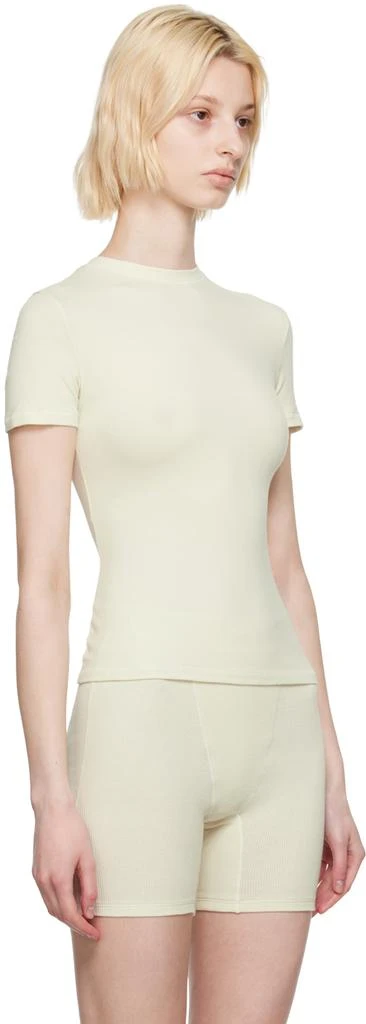 商品SKIMS|Off-White Cotton Jersey T-Shirt,价格¥387,第2张图片详细描述