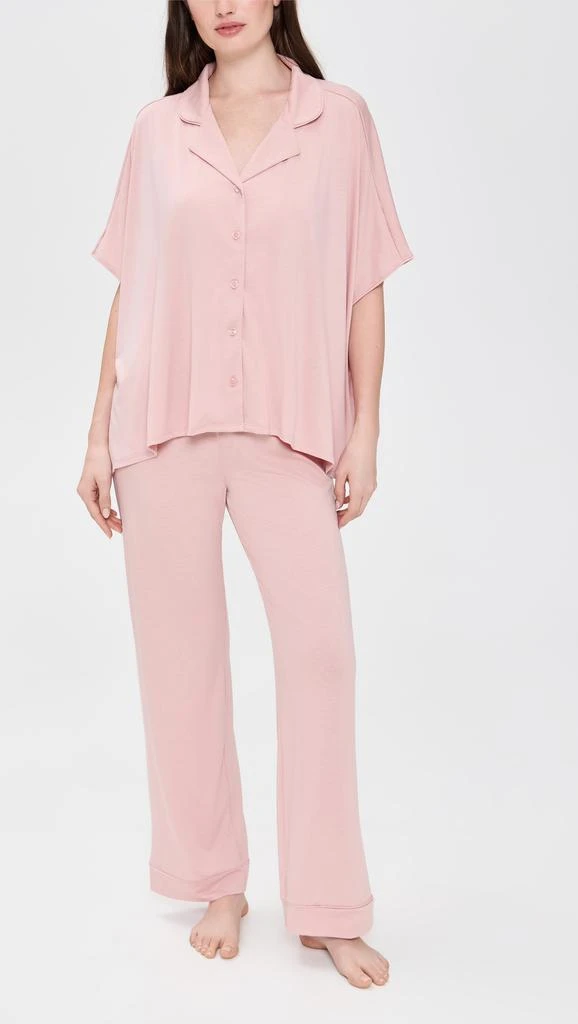 Solid Knit Caftan PJ Set 商品