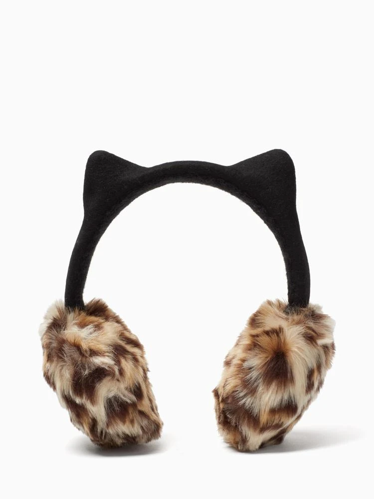 商品Kate Spade|faux leopard earmuff with ears,价格¥514,第3张图片详细描述