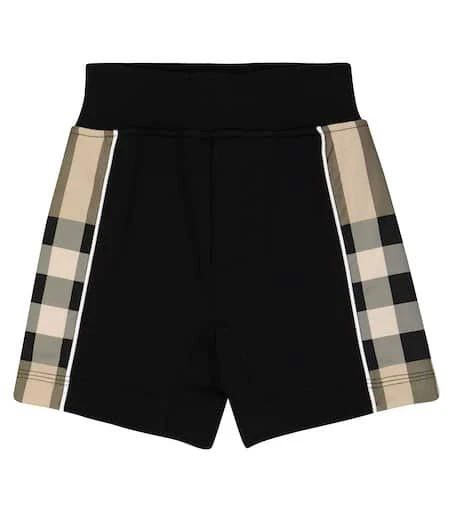 商品Burberry|婴幼儿 — Graham棉质短裤,价格¥1117,第1张图片