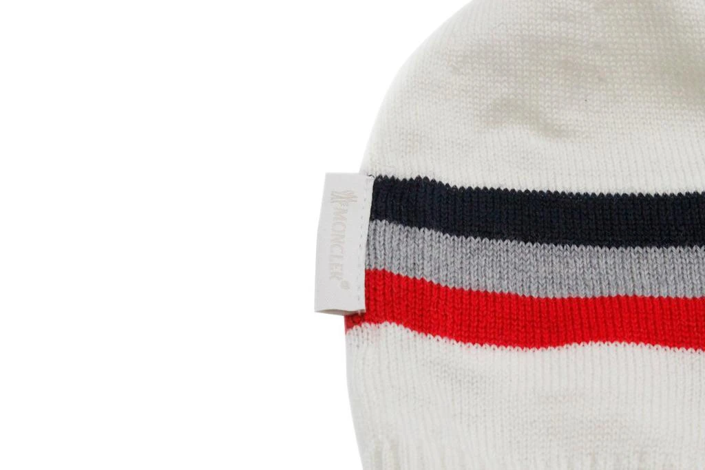 商品Moncler|Moncler Enfant Striped Knitted Beanie,价格¥632,第2张图片详细描述