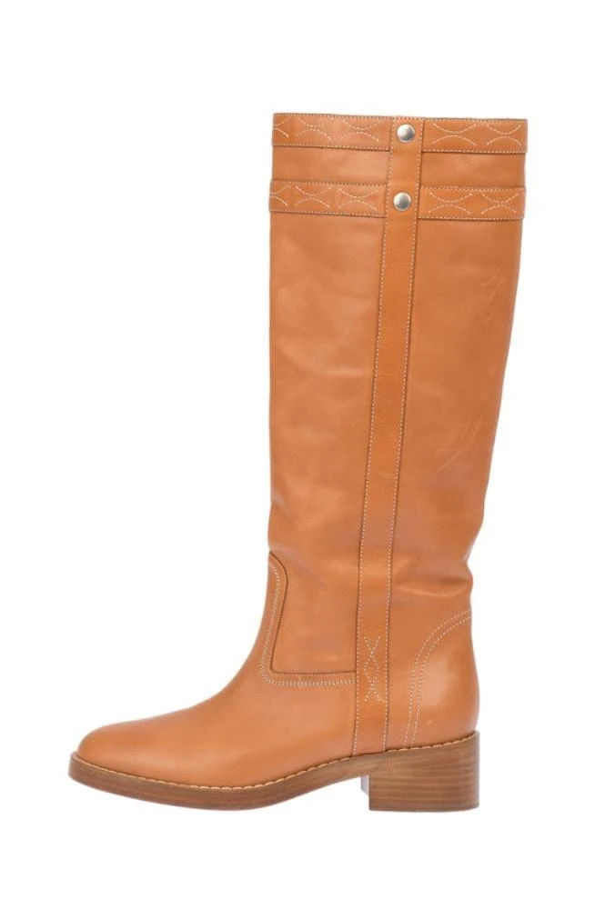 商品Celine|Céline women's brown other materials boots,价格¥8266,第3张图片详细描述