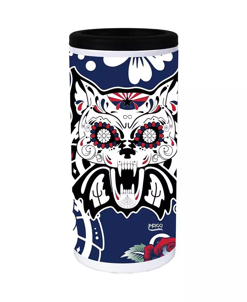 商品Indigo Falls|Arizona Wildcats Dia Stainless Steel 12 Oz Slim Can Cooler,价格¥271,第2张图片详细描述