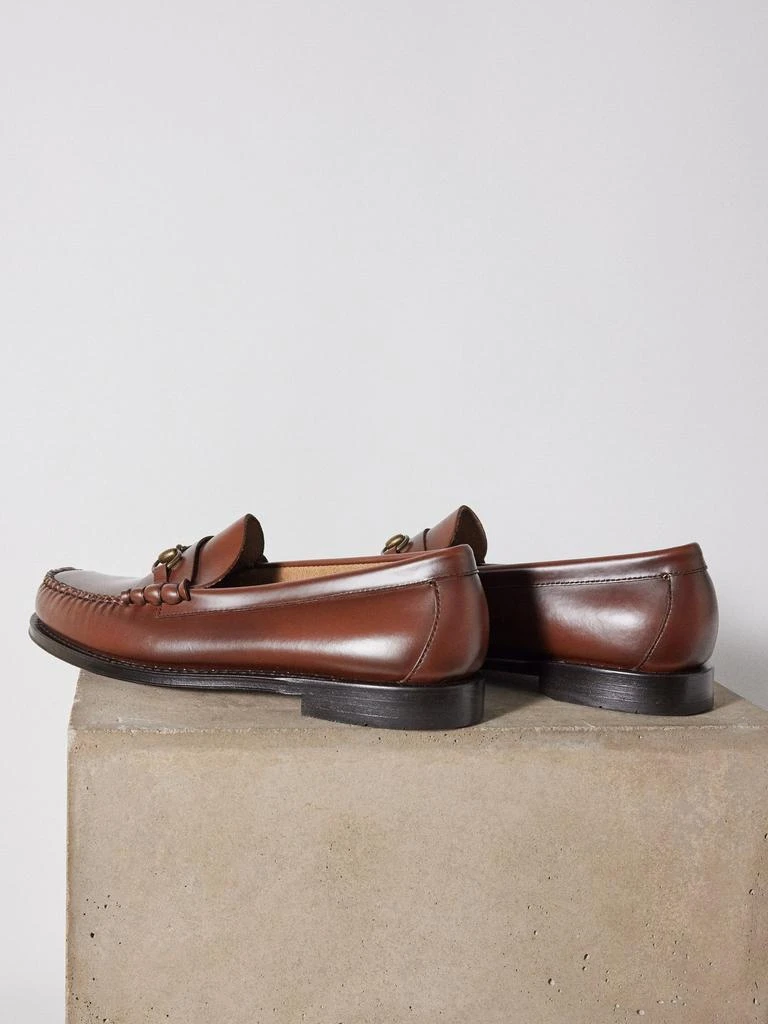 商品G.H. Bass|Weejuns Heritage Lincoln leather loafers,价格¥825,第3张图片详细描述