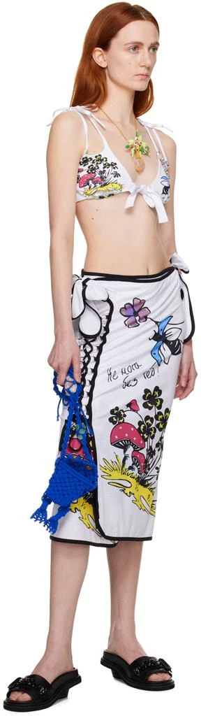 商品CHOPOVA LOWENA|SSENSE Exclusive White Mushroom Midi Skirt,价格¥1375,第4张图片详细描述