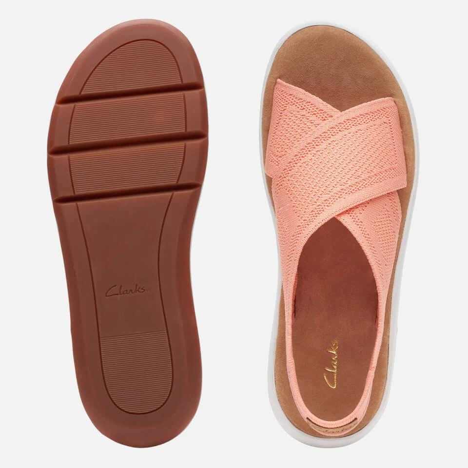 商品Clarks|CLARKS WOMEN'S JEMSA DASH CROSS SANDALS - LIGHT CORAL,价格¥211,第4张图片详细描述