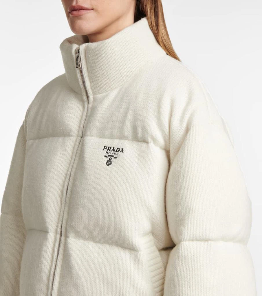 Wool and cashmere down jacket 商品