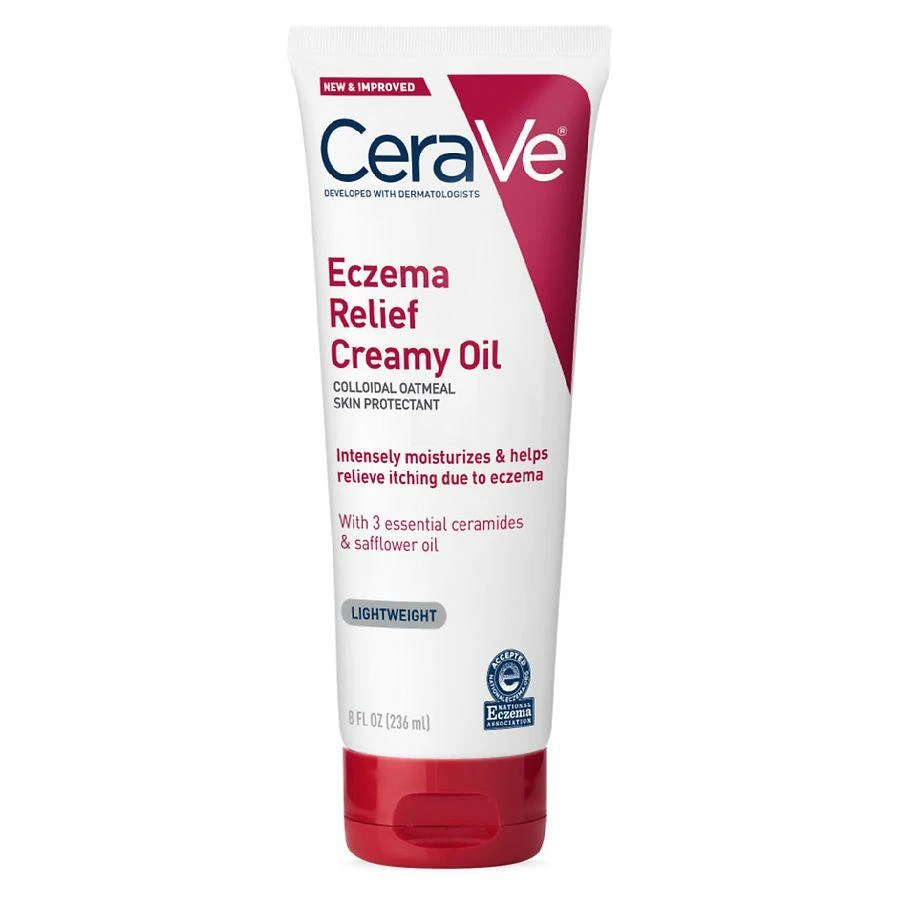 商品CeraVe|Eczema Relief Creamy Body Oil,价格¥159,第1张图片