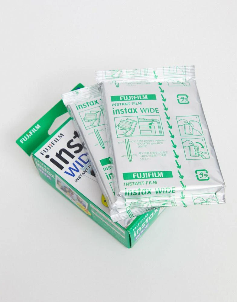 商品Fujifilm|Instax Wide twin pack film 20 shots,价格¥260,第2张图片详细描述