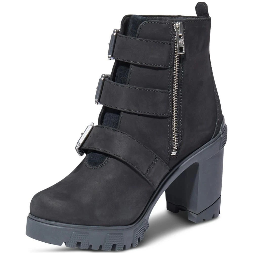 商品Timberland|Women's Lana Point Buckled Block-Heel Boots,价格¥431,第3张图片详细描述
