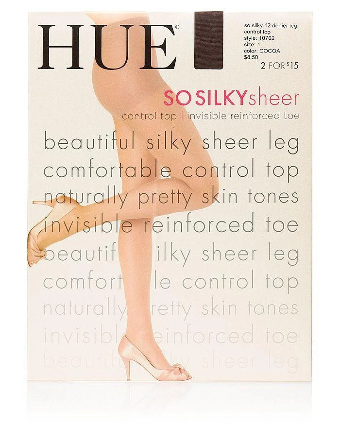 商品Hue|So Silky Sheer Control Top Tights,价格¥90,第2张图片详细描述