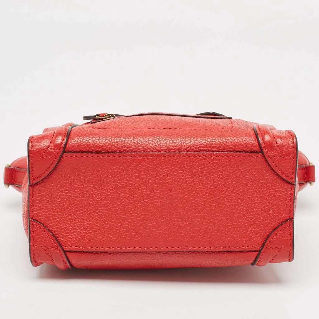 Celine Red Leather Nano Luggage Tote 商品