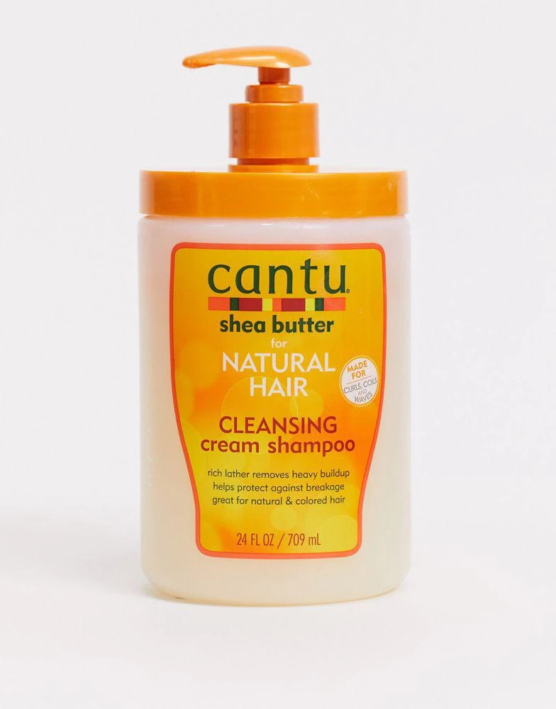 商品cantu|Cantu Shea Butter for Natural Hair Cleansing Cream Shampoo- Salon Size 24 fl oz,价格¥119,第1张图片