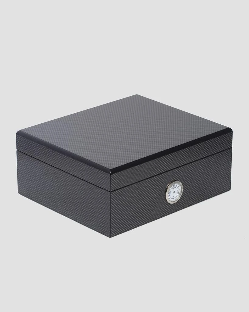 商品Bey-Berk|Carbon Fiber Cigar Humidor & Accessories Set,价格¥1711,第3张图片详细描述