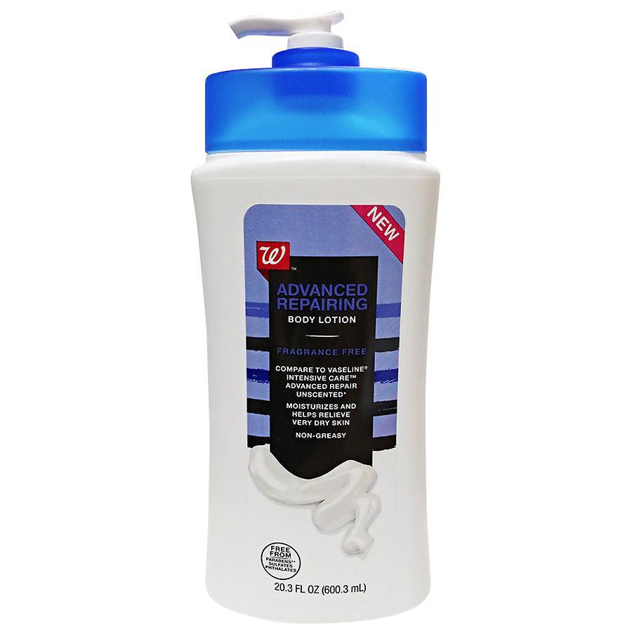 商品Walgreens|Advanced Repairing Body Lotion Unscented,价格¥40,第1张图片