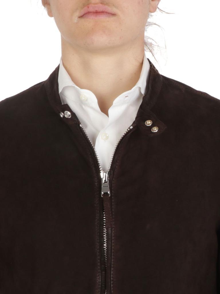 商品THE JACK LEATHERS|The Jack Leathers Men's  Brown Leather Outerwear Jacket,价格¥3523,第6张图片详细描述