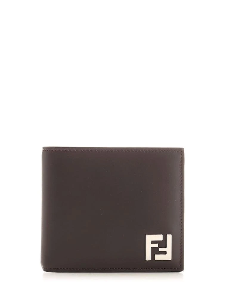 商品Fendi|Bifold Ff Wallet Wallets Brown,价格¥2846,第1张图片
