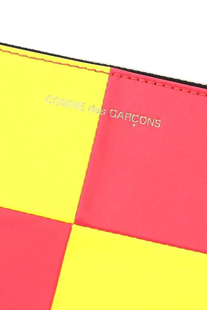 商品Comme des Garcons|FLUO SQUARES LEATHER POUCH,价格¥565,第5张图片详细描述