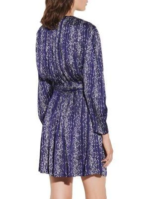 商品Sandro|Angel Short Printed Dress,价格¥1182,第2张图片详细描述