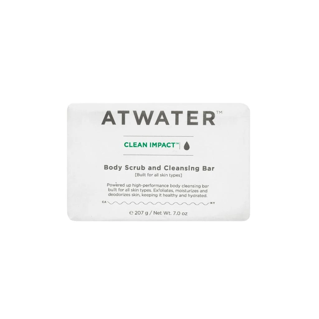 商品Atwater|Clean Impact Body Scrub and Cleansing Bar,价格¥142,第1张图片