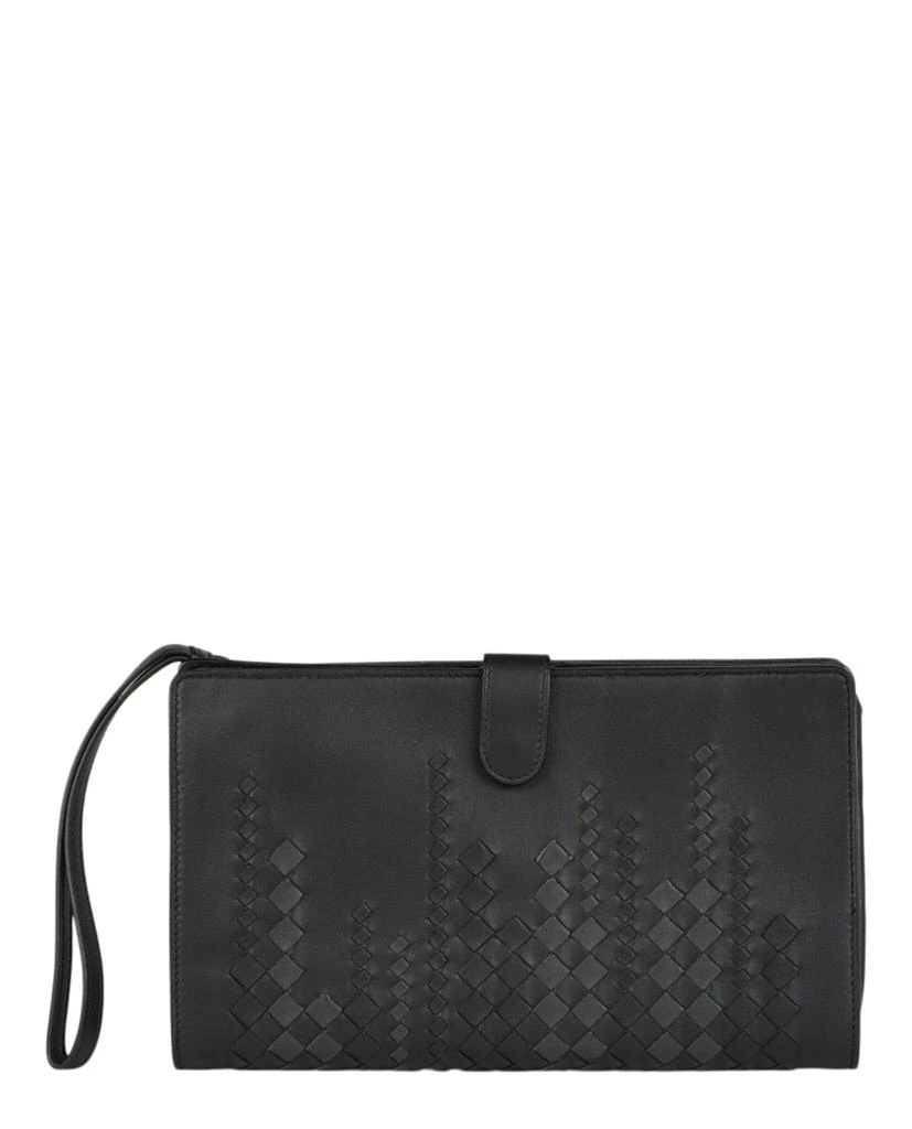 商品Bottega Veneta|Intrecciato Woven Wristlet,价格¥2236,第1张图片
