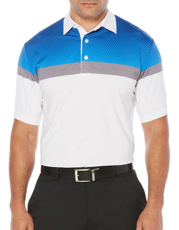 商品Callaway|Opti-Dri Heathered Colorblock Short Sleeve Polo Golf Shirt,价格¥213,第2张图片详细描述