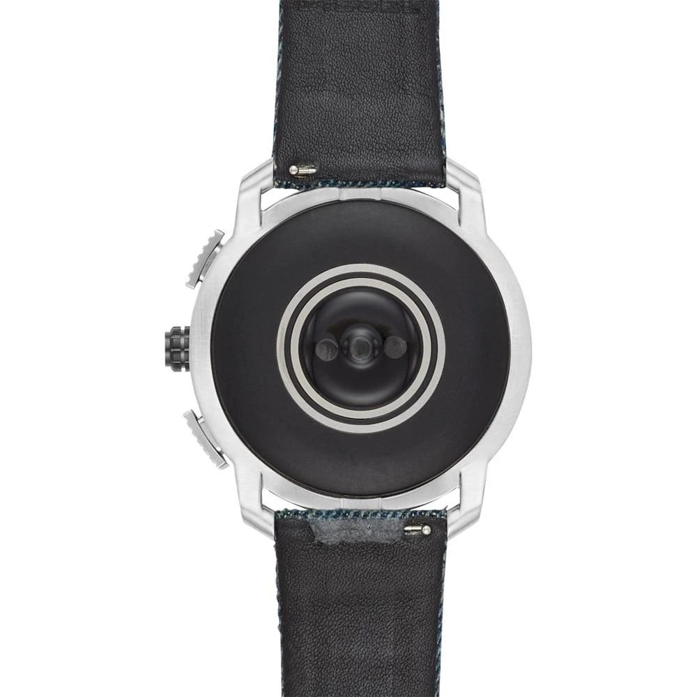商品Diesel|Tech Men's Axial Denim Blue Fabric Strap Touchscreen Smart Watch 48mm, Powered by Wear OS by Google™,价格¥1954,第3张图片详细描述