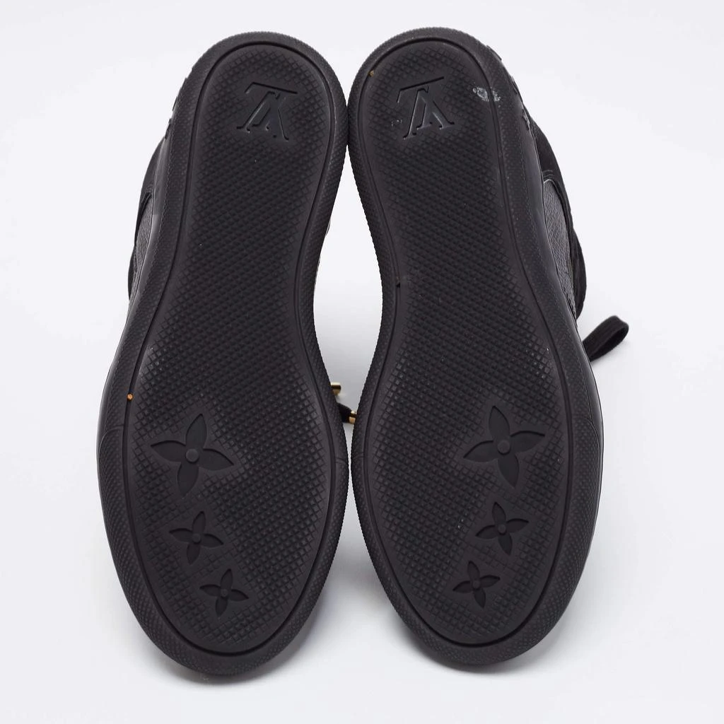Louis Vuitton Black Monogram Empreinte Leather And Suede High Top Sneakers Size 36 商品