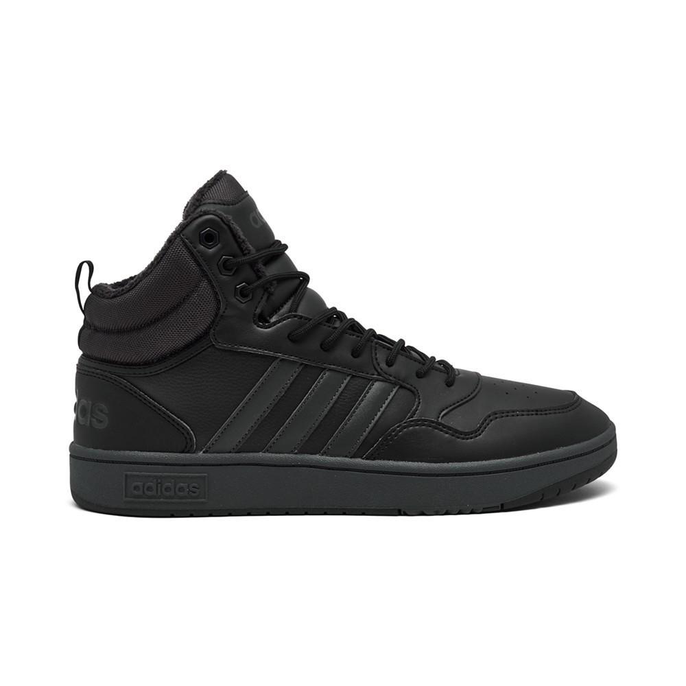 商品Adidas|Men's Essentials Hoops 3.0 Mid Winterized Sneakerboots from Finish Line,价格¥554,第4张图片详细描述