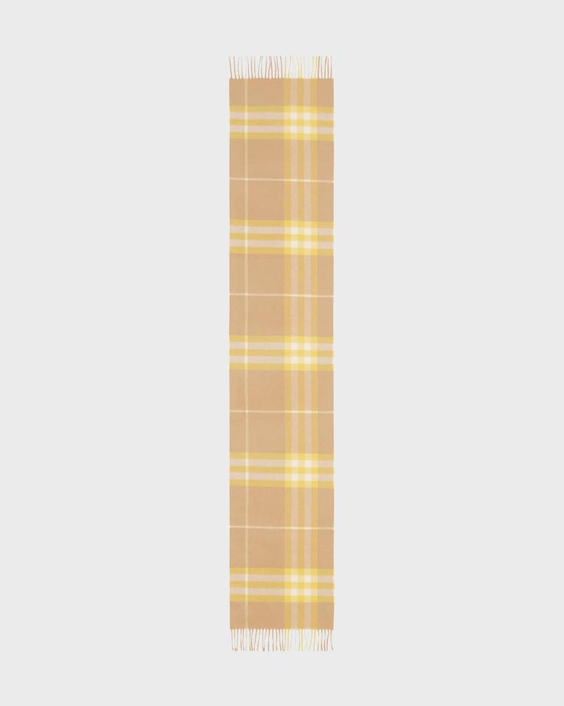 Tonal Giant Check Cashmere Scarf商品第2张图片规格展示