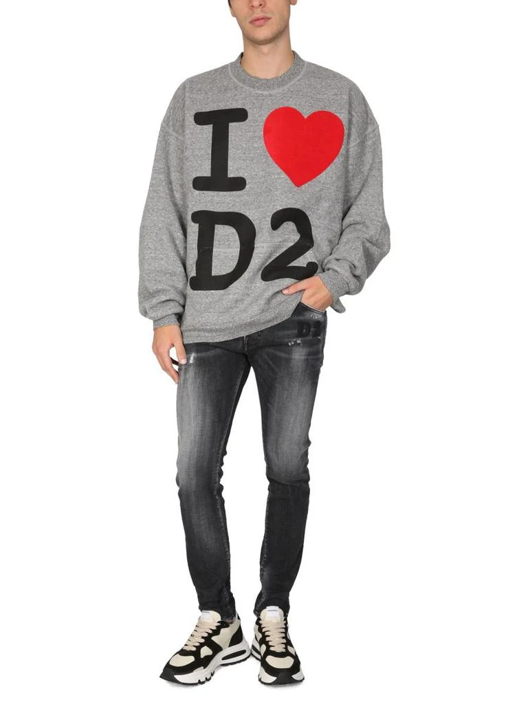 DSQUARED2 I LOVE D2 SWEATSHIRT 价格¥2068 | 别样海外购