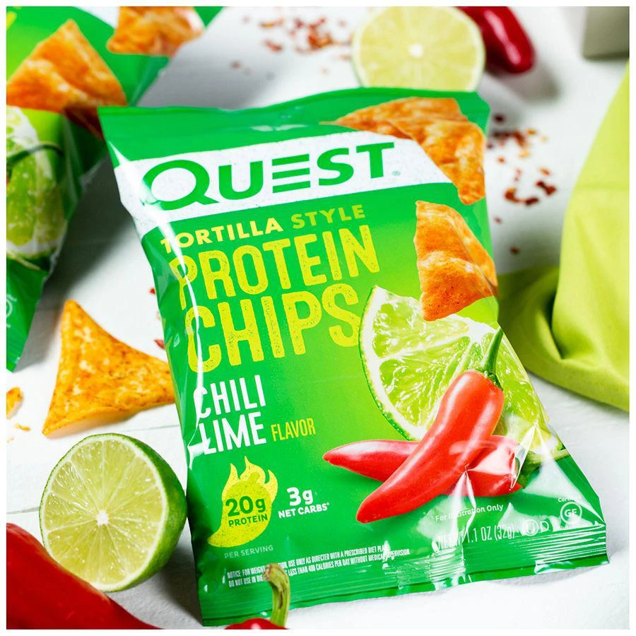 商品Quest Nutrition|Tortilla Style Protein Chips,  Baked,价格¥23,第3张图片详细描述
