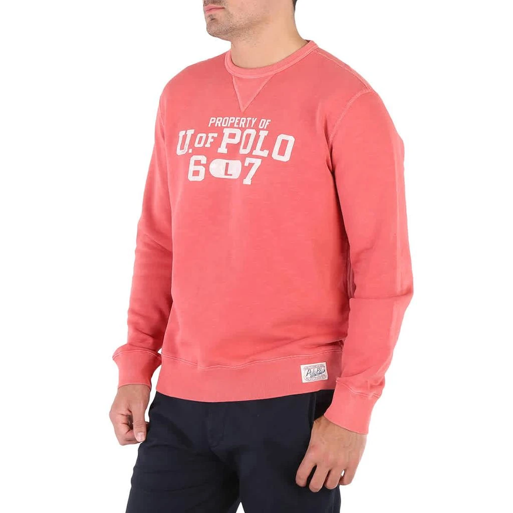 商品Ralph Lauren|Men's Red Polo 67 Print Sweatshirt,价格¥596,第3张图片详细描述